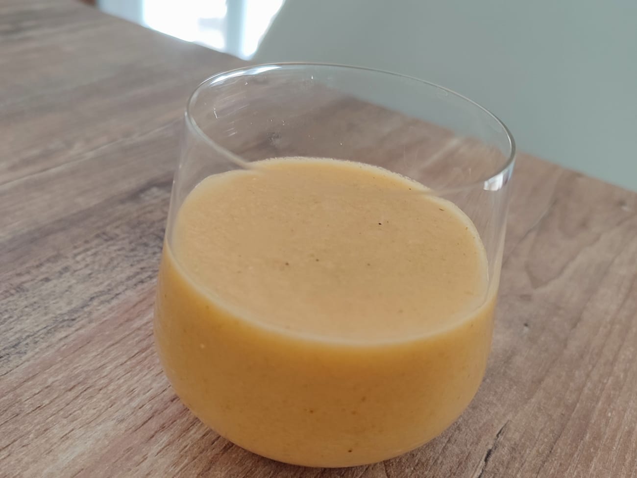 Gaspacho de tomate ananas et maïs