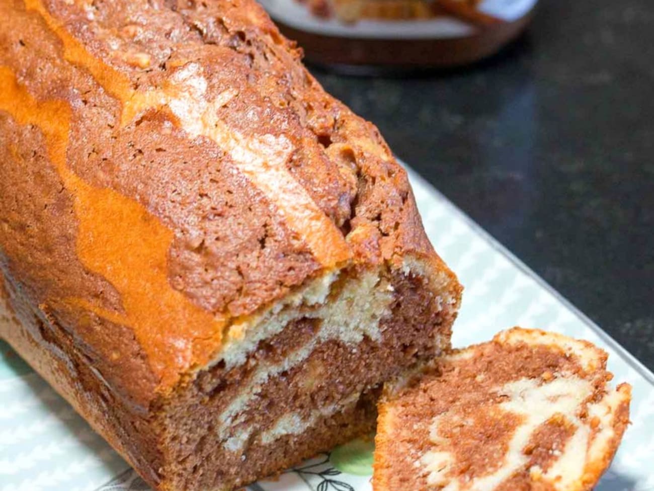 Gâteau au yaourt marbré au Nutella