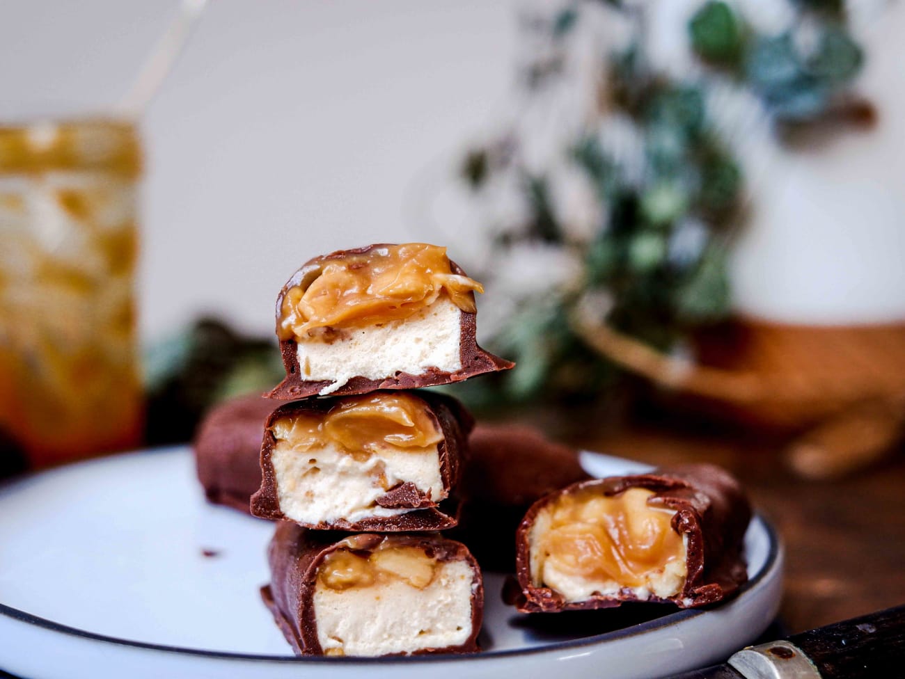 Snickers glacés maison gourmands et frais !