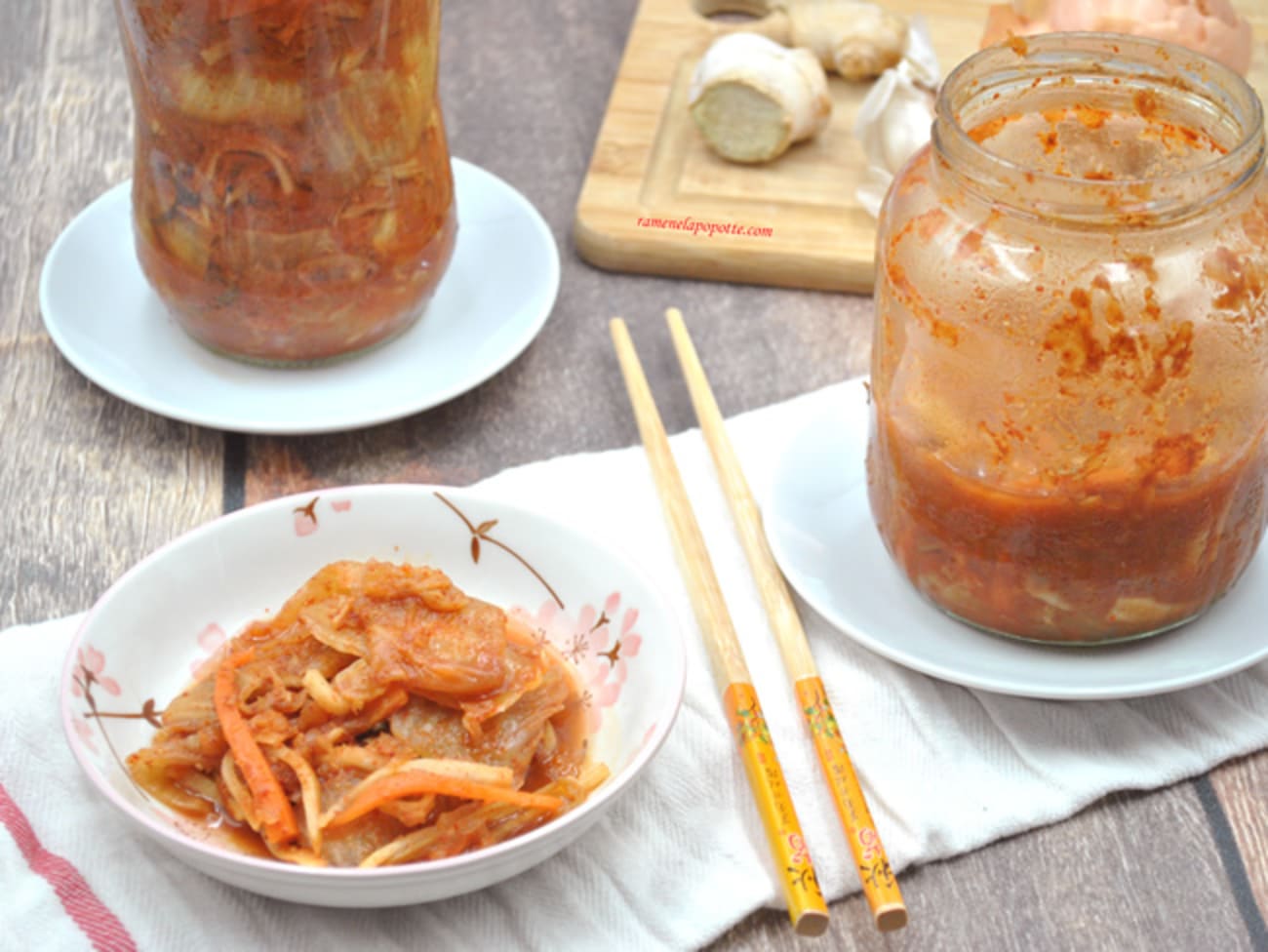 Kimchi coréen au plus près de la version traditionnelle