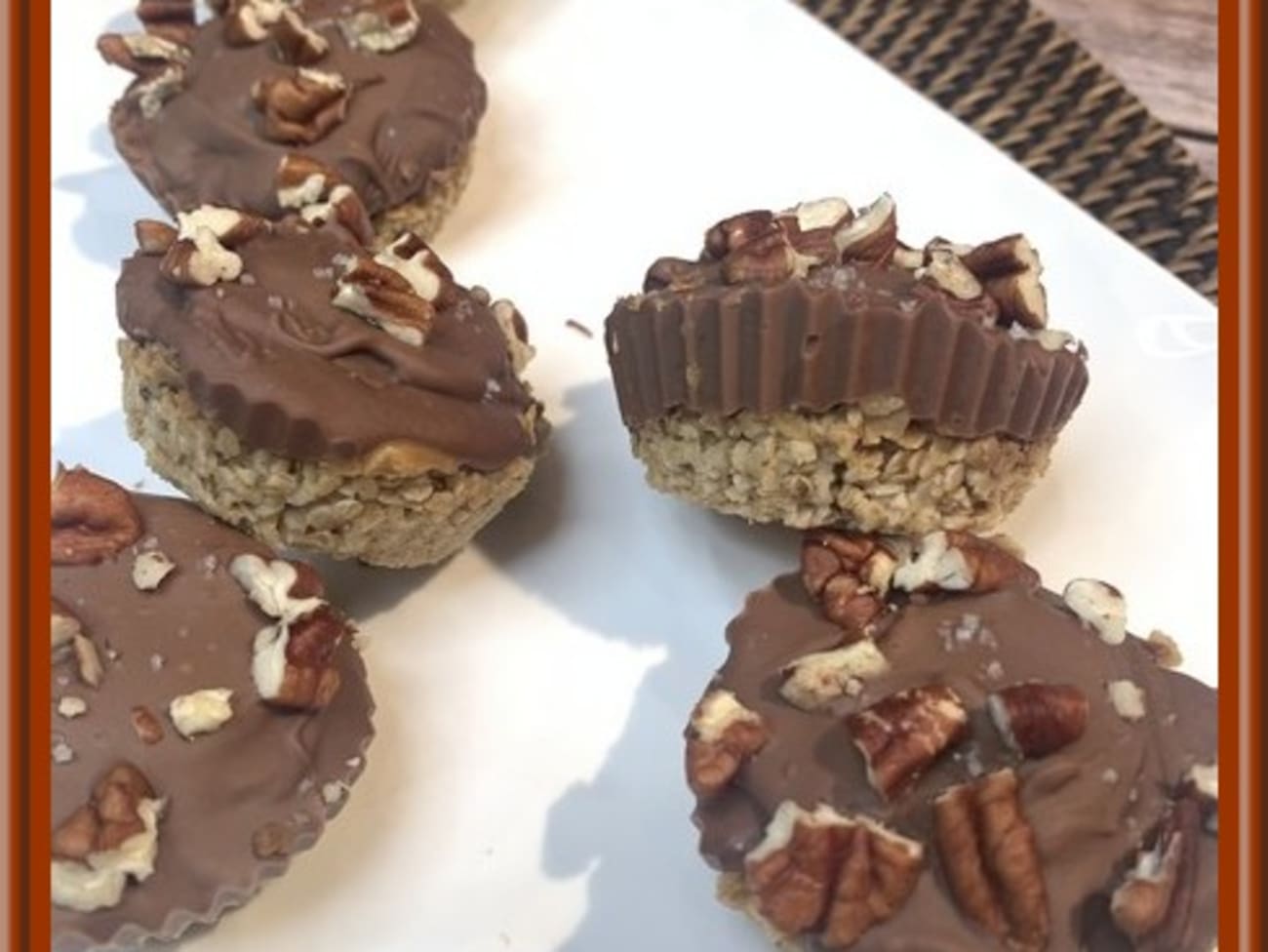 Collation façon Reeses aux flocons d'avoine