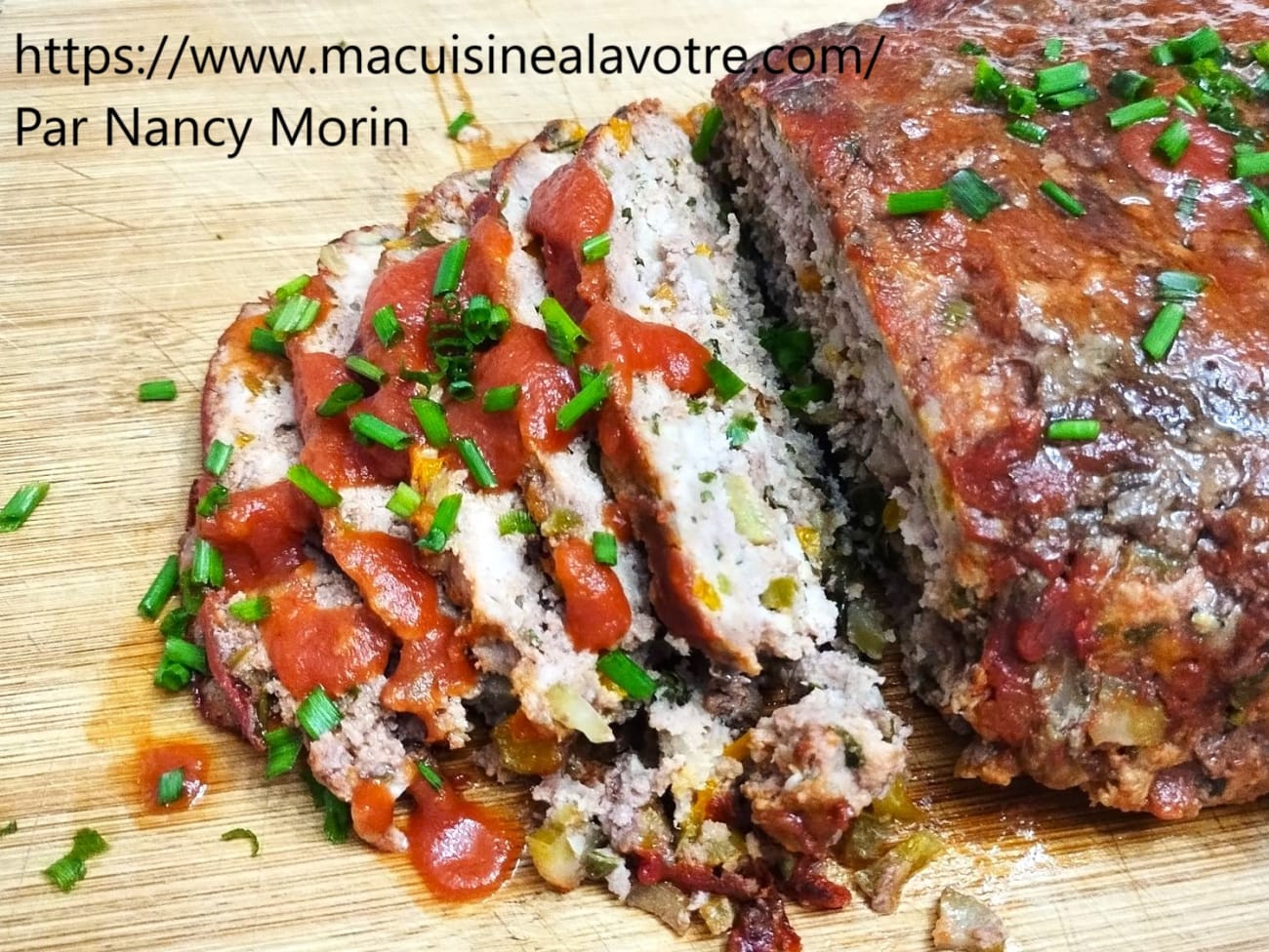 Pain de viande à la sauce tomate aux herbes aromatiques : recette Pain