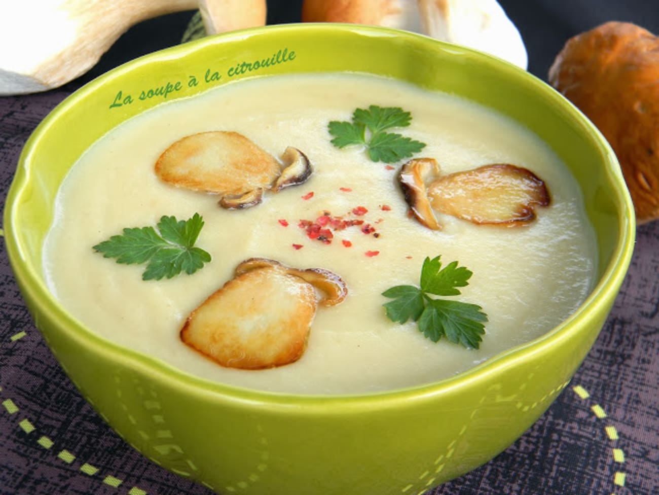 Veloute de cepes chef simon shop