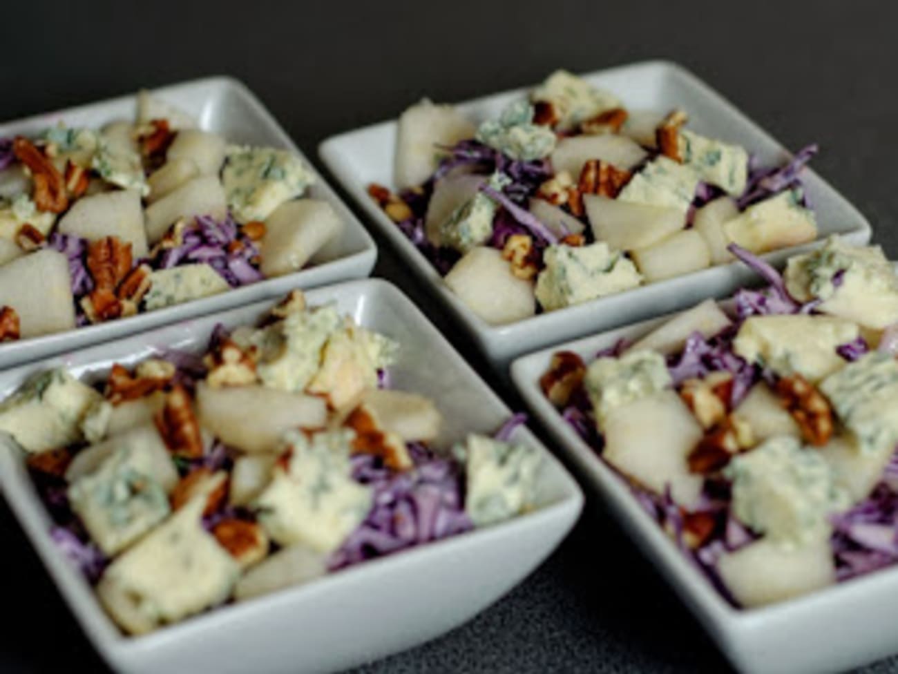 Salade d'automne, chou, poire, bleu d'auvergne recette Salade d — free download