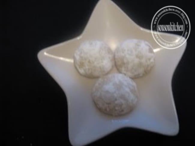 Gateaux Aux Cacahuetes Boules De Neige Recette Par Sousoukitchen