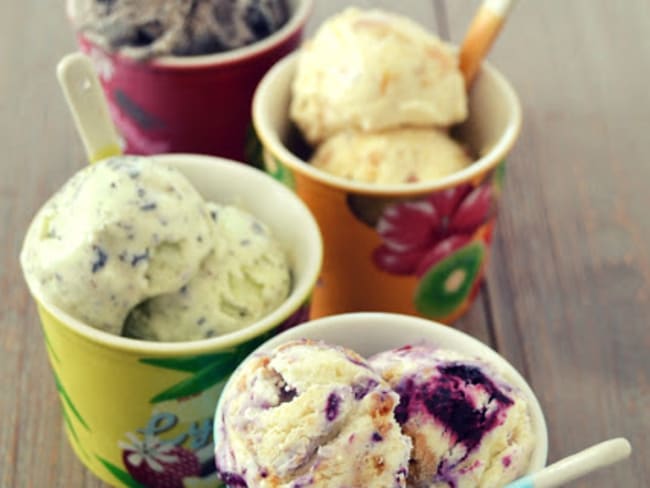 Recette Glace maison sans sorbetiere