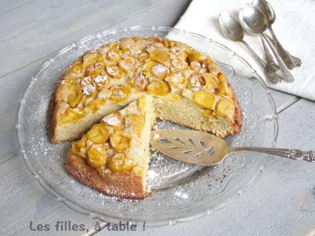 Gateau Aux Mirabelles Recette Par Les Filles A Table