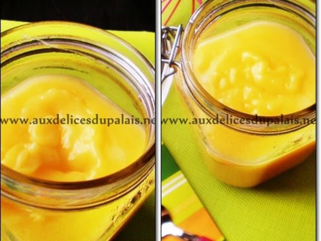 Lemon Curd, Créme au citron