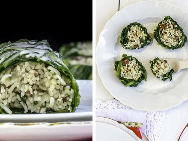 Feuilles de chou farcies