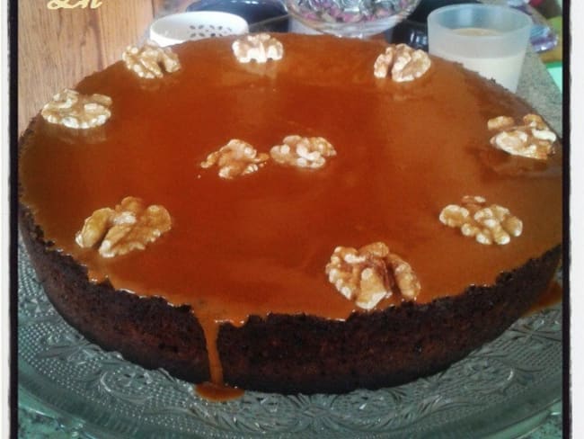 Gateau Moelleux Au Cafe Et Aux Noix Recette Par Keskonmangemaman