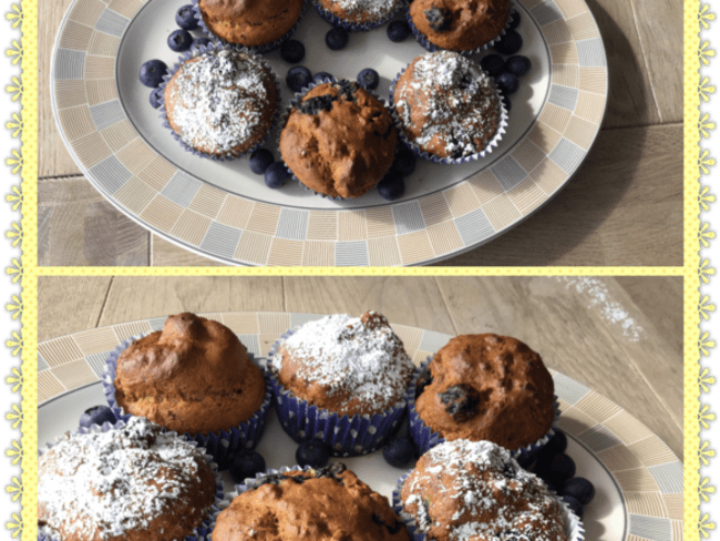 Muffins A La Farine De Lupin Et Myrtilles Recette Par Gourmandises Muffins A La Farine De Lupin Et Myrtilles Recette Par Gourmandises