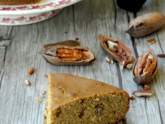 Gateau Au Cafe Et Aux Noix De Pecan Recette Par Le Cri De La Courgette Gateau Au Cafe Et Aux Noix De Pecan Recette Par Le Cri De La Courgette
