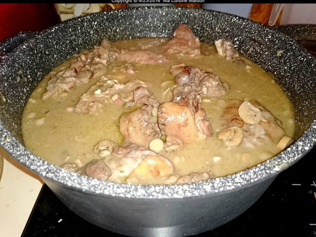 Coq au vin d'auvergne