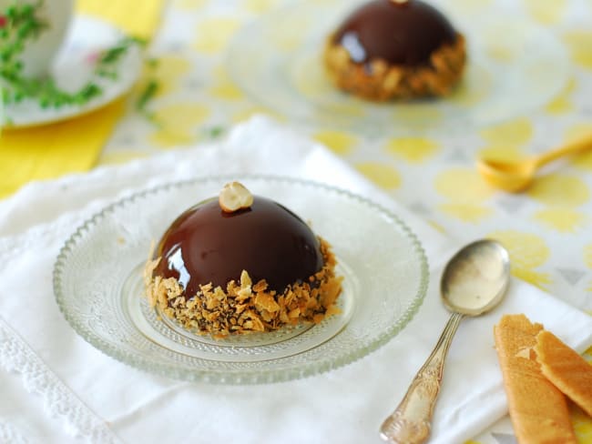 Royal Chocolat Individuel Recette Par Confit Banane Royal Chocolat Individuel Recette Par Confit Banane
