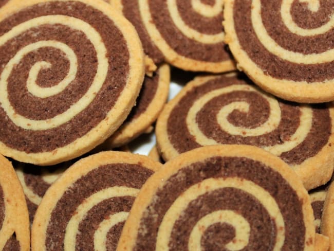 Escargots Sables Bicolores Recette Par Delicimo Escargots Sables Bicolores Recette Par Delicimo