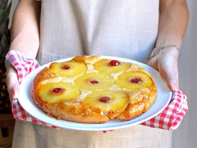 Gateau Renverse A L Ananas Sans Oeuf Et Sans Lactose Recette Par Cook A Life By Maeva Gateau Renverse A L Ananas Sans Oeuf Et Sans Lactose Recette Par Cook A Life By Maeva