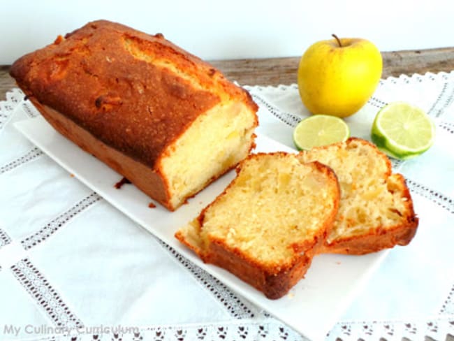 Cake Au Citron Vert Et Aux Pommes Recette Par My Culinary Curriculum Cake Au Citron Vert Et Aux Pommes Recette Par My Culinary Curriculum