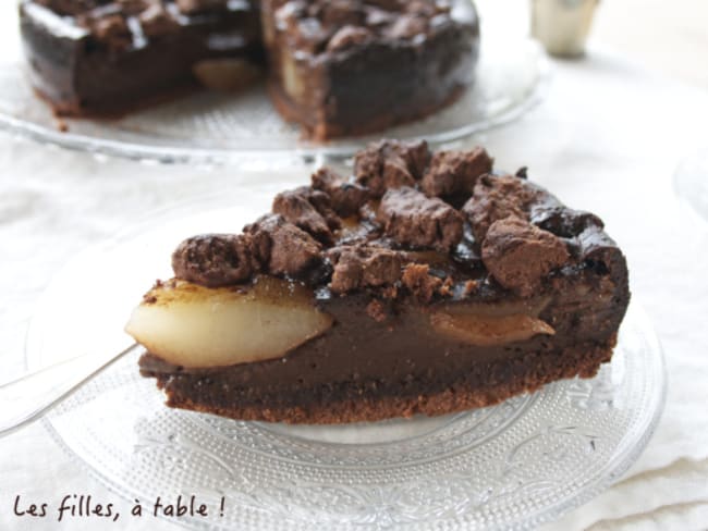 Gateau Patissier Chocolat Et Poires Recette Par Les Filles A Table