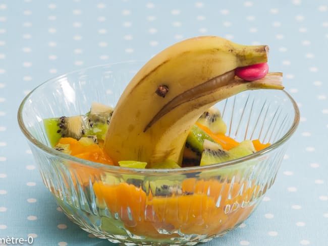 Salade De Kiwis Mangue Et Banane Dauphin Recette Par Kilometre 0 