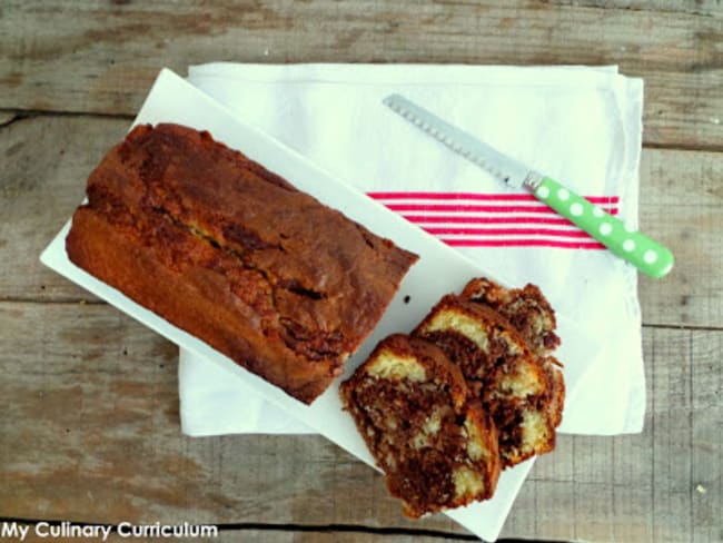 Cake Marbre Au Yaourt Vanille Nutella Yoghurt Cake With Vanilla And Nutella Recette Par My Culinary Curriculum Cake Marbre Au Yaourt Vanille Nutella Yoghurt Cake With Vanilla And Nutella Recette Par My Culinary Curriculum