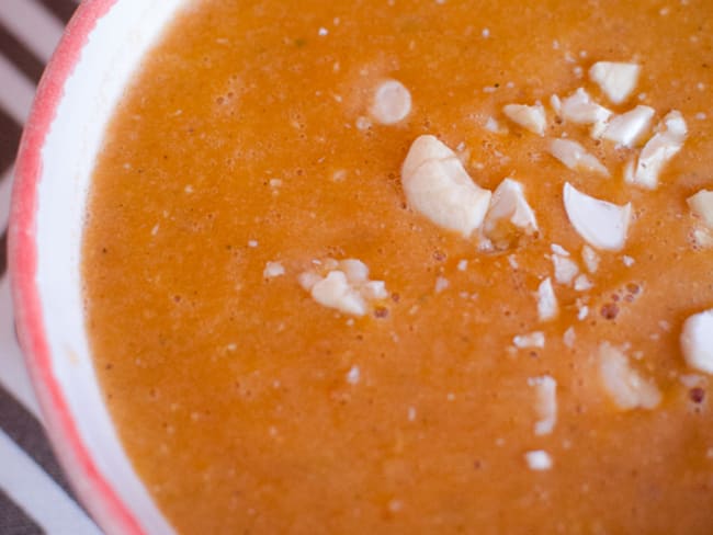 Soupe indienne aux lentilles corail