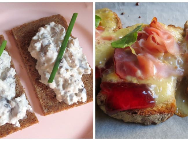 Tartines gourmandes à la finlandaise ou à la bourguignonne pour le dîner