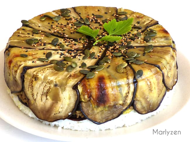 Gateau D Aubergine Maqluba Revisitee Recette Par Marlyzen