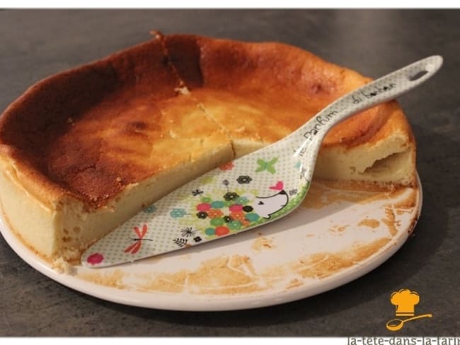 Gateau A La Faisselle Et Au Citron Recette Par La Tete Dans La Farine