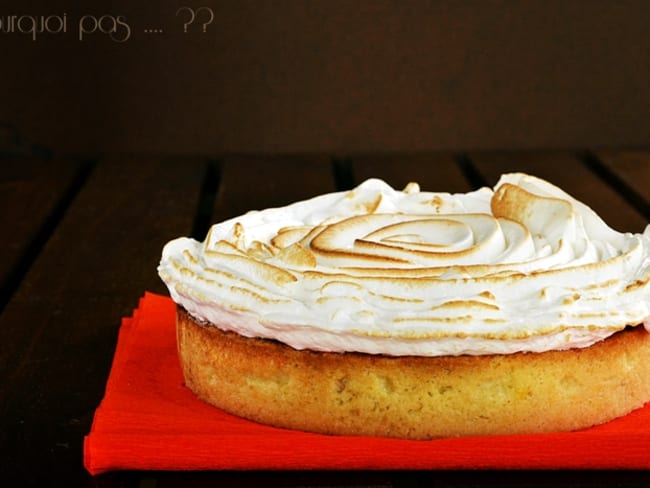 Tarte Meringuee Groseilles Rouges Amaretti Recette Par Isabelle