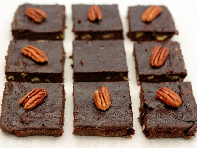 Brownie Sans Matiere Grasse A La Courgette Recette Par Amandine Cooking