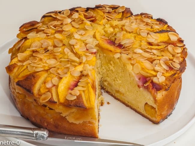 Gateau Aux Nectarines Et A La Ricotta Recette Par Kilometre 0 Gateau Aux Nectarines Et A La Ricotta Recette Par Kilometre 0