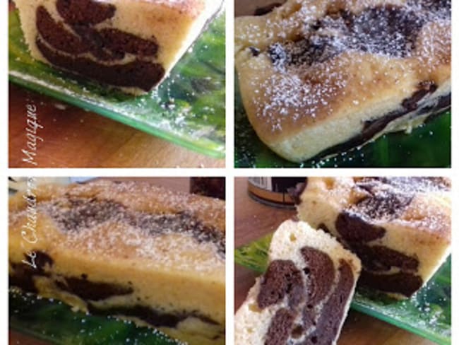 Le Gateau Marbre Cuit A La Vapeur Recette Par Applemini