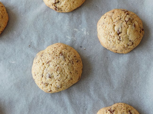 Cookies aux pépites de chocolat