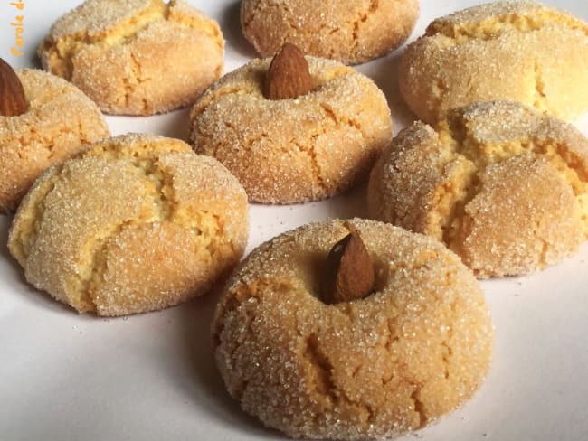 Amaretti sardi - Recette par Parole de Cuillère