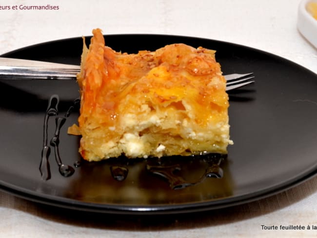 Tourte feuilletée à la feta
