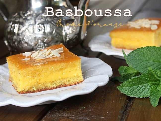 Gateau De Semoule A La Creme D Orange Recette Par Cuisinez Avec Djouza Gateau De Semoule A La Creme D Orange Recette Par Cuisinez Avec Djouza
