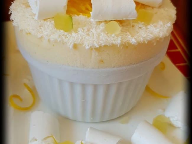 Souffle Glace Citron Et Noix De Coco Recette Par Une Petite Faim