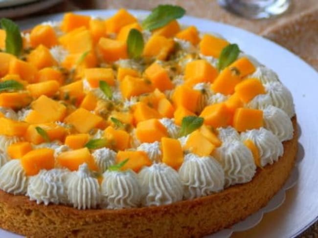 Tarte Mangue Fruit De La Passion Recette Par Auxdelicesdupalais
