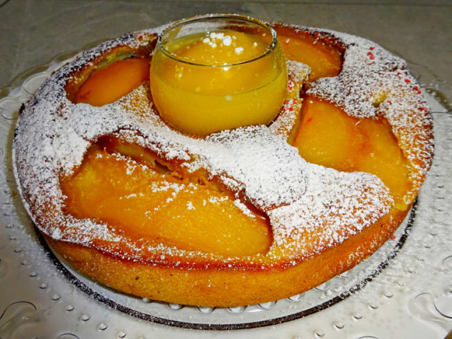 Gateau A La Compote De Pommes A La Mangue Et Au Caramel Recette Par Passiflore Passion D Hellyane