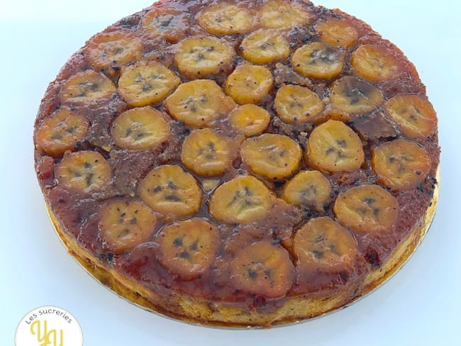 Gateau Renverse Bananes Caramel Recette Par Les Sucreries De Yory