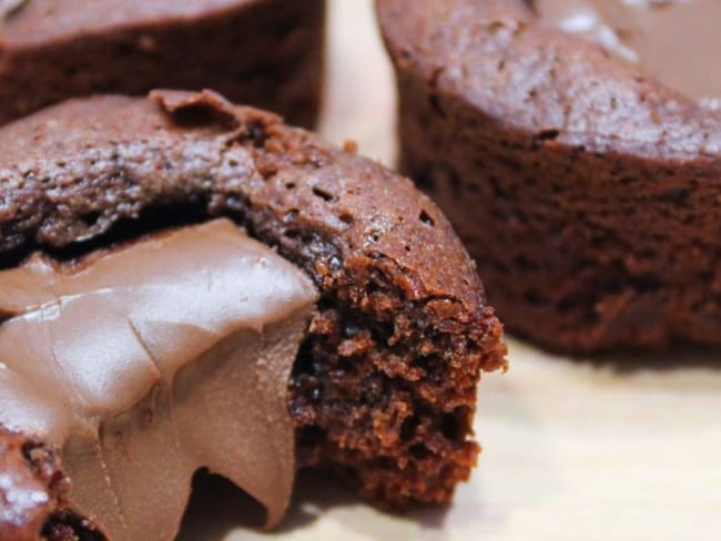 Moelleux Au Chocolat Cœur Fondant Au Nutella Recette Par Delicimo