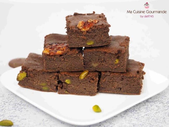 Brownies Aux Pois Chiches Sans Farine Donc Sans Gluten Recette Par Delf745