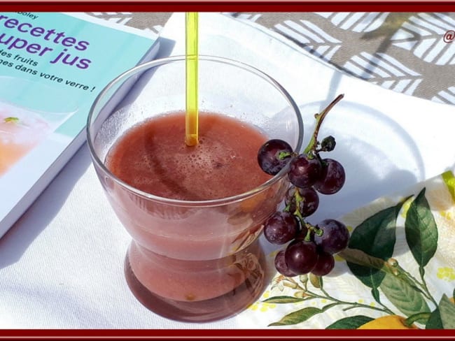 Jus De Raisin Et Citron Recette Par Oh La Gourmande