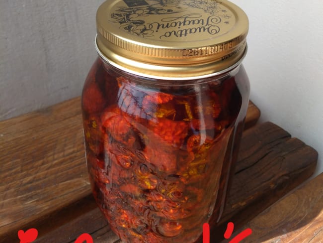 Tomates séchées à l'huile d'olive : recette Tomates séchées à l'huile d