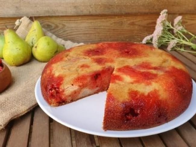 Gateau Lyonnais Aux Poires Et Pralines Roses Recette Par Patisserie News