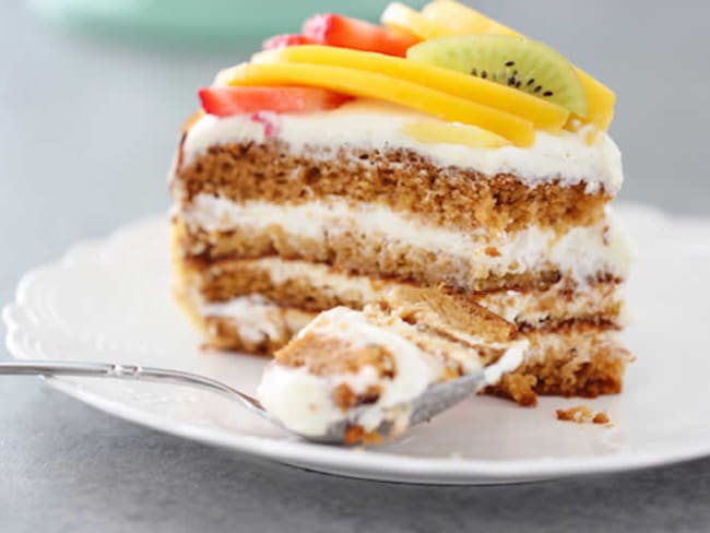 Gateau En Couches Glacage Aux Fruits Recette Par Recette Thermomix