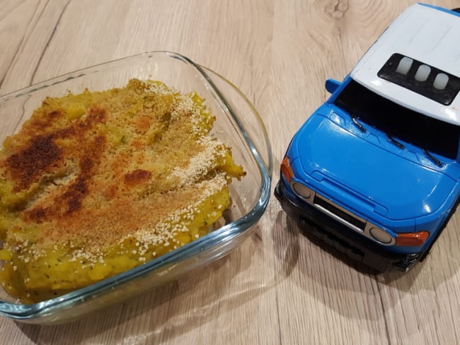 Petit pot parmentier de légumes et cabillaud (9 mois)