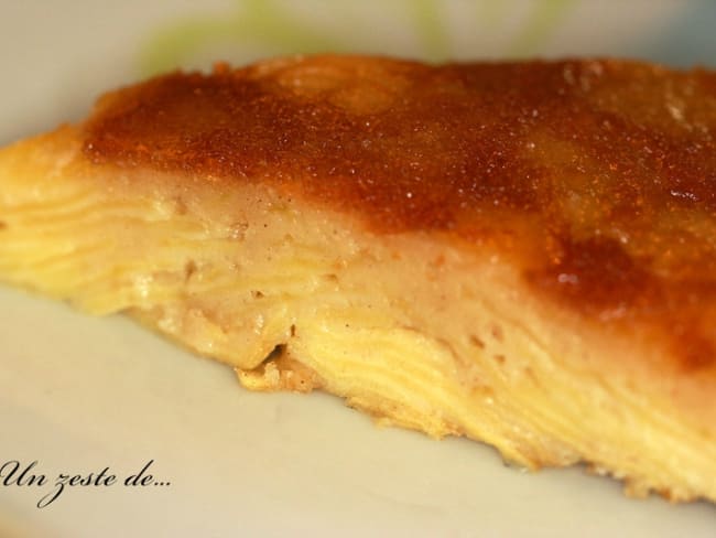 Gateau Invisible Aux Pommes Recette Par Zeste