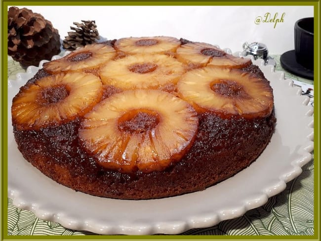 Gateau Renverse A L Ananas De Cyril Lignac Recette Par Oh La Gourmande