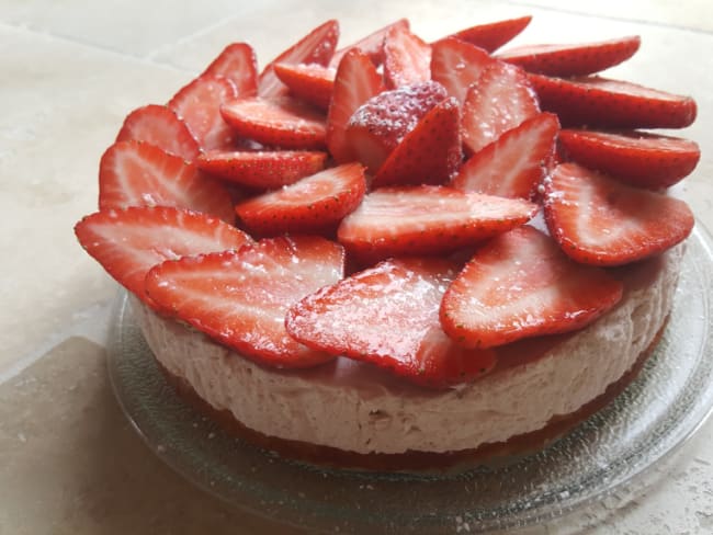 Gateau Nuage De Fraise Citron Vert Recette Par Lacuisinedunetoquee